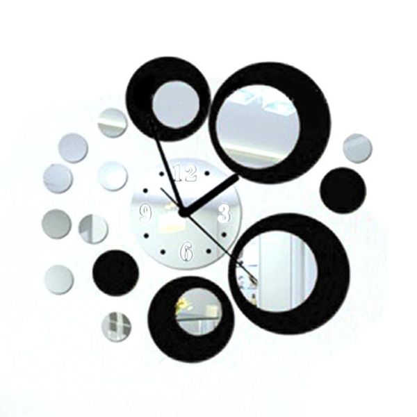 wall clocks modern home room art 3d diy clock shape pack of mirror living decoration stickers
wall clocks modern home room art 3d diy clock shape pack of mirror living decoration stickers