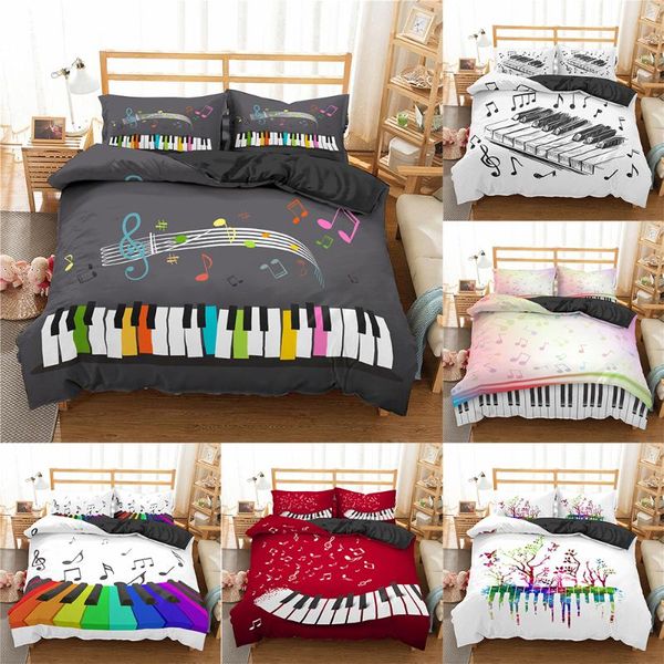 bedding sets lovely 3d printed set piano keyboard music note duvet cover size bed linen comforter 100% microfiber
bedding sets lovely 3d printed set piano keyboard music note duvet cover size bed linen comforter 100% microfiber