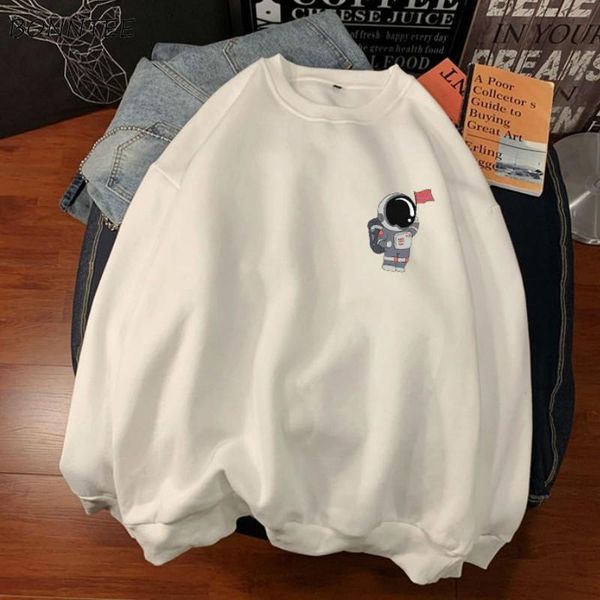 women's hoodies & sweatshirts women no hat loose plus velvet o-neck long sleeve print college couple trendy korean style all-match autu, Black
women's hoodies & sweatshirts women no hat loose plus velvet o-neck long sleeve print college couple trendy korean style all-match autu, Black