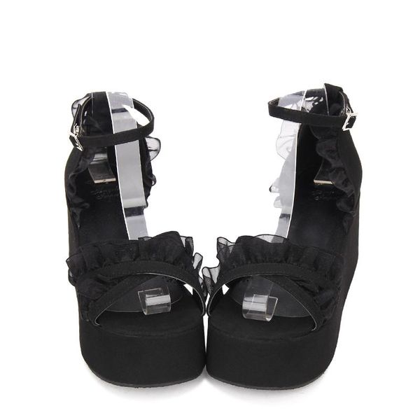 angelic imprint woman mori girl lolita cosplay shoes wedge heel sweet lovely princess dress party size 35-46 8023 sandals, Black
angelic imprint woman mori girl lolita cosplay shoes wedge heel sweet lovely princess dress party size 35-46 8023 sandals, Black