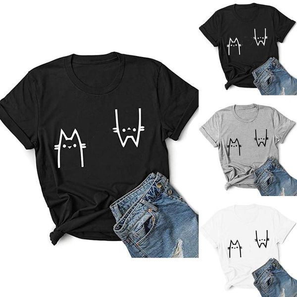 cat mother wine lover t shirt funny graphic tees women clothes summer mom tshirt fashion drop women's t-shirt, White
cat mother wine lover t shirt funny graphic tees women clothes summer mom tshirt fashion drop women's t-shirt, White