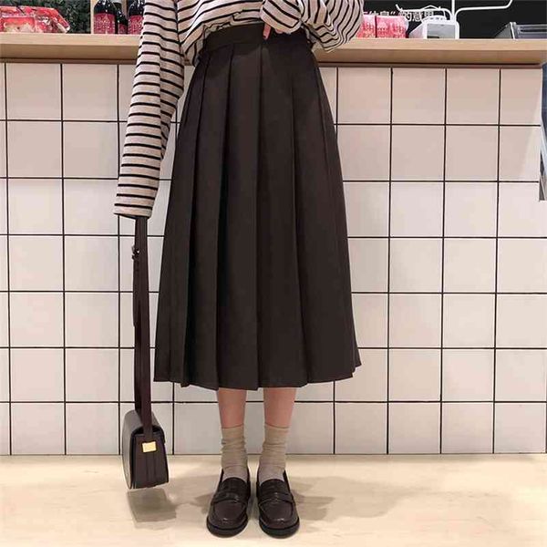 3 colors spring autumn female long skirts women high waist long pleated skirt solid color a line skirt womens (x150) 210401, Black
3 colors spring autumn female long skirts women high waist long pleated skirt solid color a line skirt womens (x150) 210401, Black