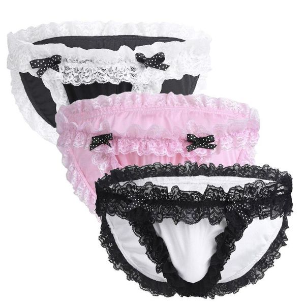 women's panties erotic lingerie thong eroti men briefs underwear satin lace bow underpants, Black;pink
women's panties erotic lingerie thong eroti men briefs underwear satin lace bow underpants, Black;pink