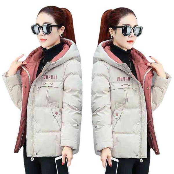 cotton padded clothes women's short 2021 winter korean version tidal ins loose thickened bread hooded down et, Black
cotton padded clothes women's short 2021 winter korean version tidal ins loose thickened bread hooded down et, Black