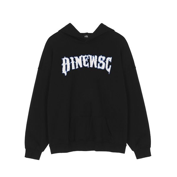 american fashion street hooded men's autumn and winter vibe style couple loose sweatshirt, Black
american fashion street hooded men's autumn and winter vibe style couple loose sweatshirt, Black