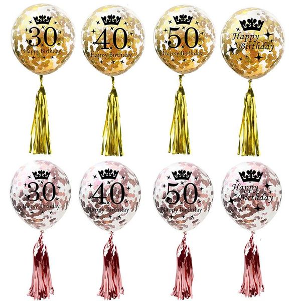 party decoration 30th 40th 50th birthday decor gold tassel confeballoon rose globos supplies
party decoration 30th 40th 50th birthday decor gold tassel confeballoon rose globos supplies