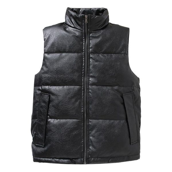 men's vests spring autumn winter warm thick vest men sleeveless jacket male waistcoat jackets pu coat clothes 6xl west, Black;white
men's vests spring autumn winter warm thick vest men sleeveless jacket male waistcoat jackets pu coat clothes 6xl west, Black;white