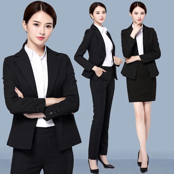 workwear women's suit autumn ol2021 fashionable interview dress el pants set two piece, White
workwear women's suit autumn ol2021 fashionable interview dress el pants set two piece, White