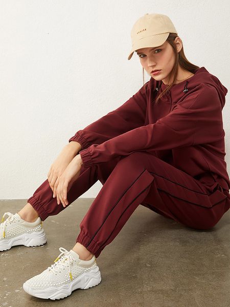 women's tracksuits jaqueta minimalista outono inverno feminina, calça feminina casual esporte algodão com capuz cintura elástica folgad, Gray
women's tracksuits jaqueta minimalista outono inverno feminina, calça feminina casual esporte algodão com capuz cintura elástica folgad, Gray