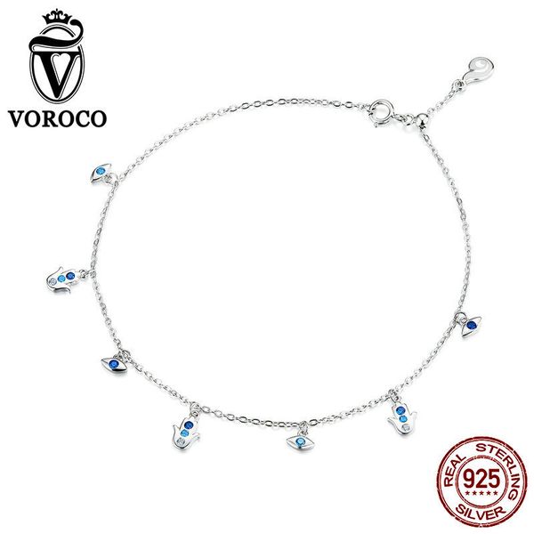 voroco fashion contracted 925 women anklets solid round bead chains real sterling silver girl ankle, Red;blue
voroco fashion contracted 925 women anklets solid round bead chains real sterling silver girl ankle, Red;blue