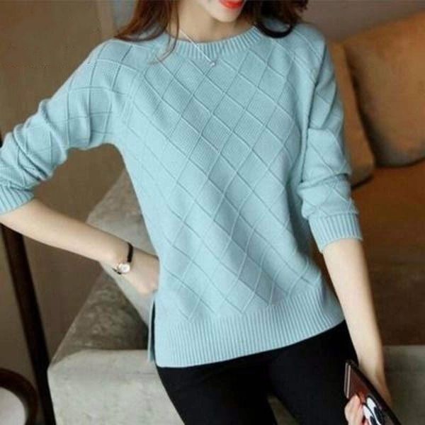 women's sweaters autumn knitted sweater fashion loose pullover round neck long sleeve korean-style shirt bottoming, White;black
women's sweaters autumn knitted sweater fashion loose pullover round neck long sleeve korean-style shirt bottoming, White;black