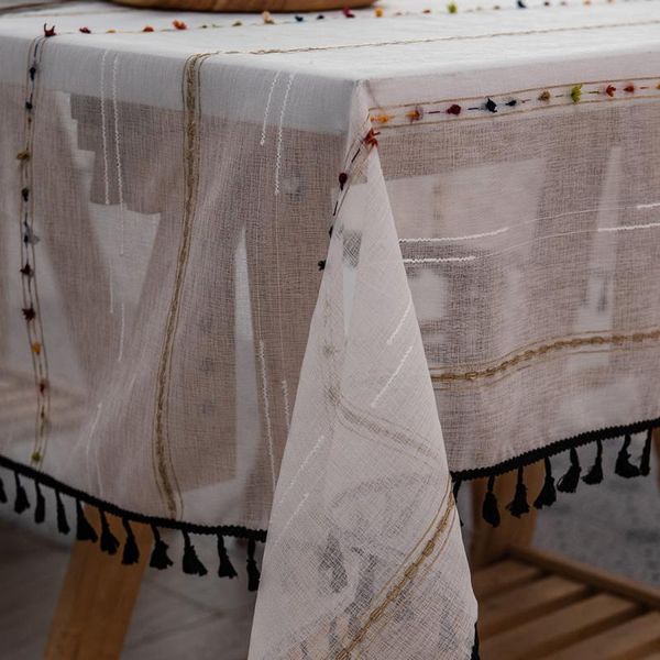 table cloth rectangle tablecloth tassel polyester linen cover for dinning living room party decoration striped jacquard
table cloth rectangle tablecloth tassel polyester linen cover for dinning living room party decoration striped jacquard