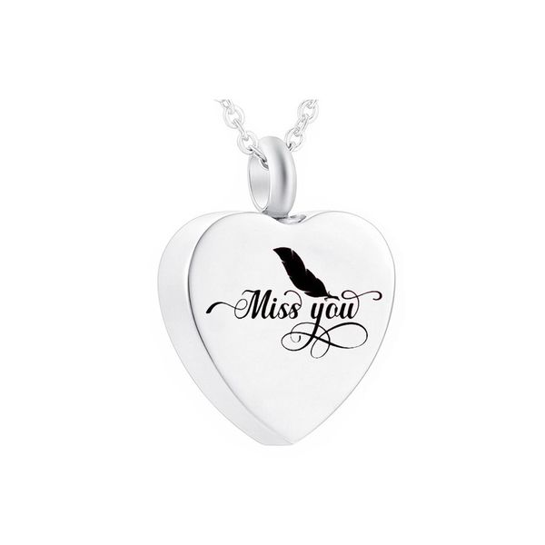 miss you cremation jewelry pendant necklace silver heart-shaped ashes urn souvenir women commemorative locket
miss you cremation jewelry pendant necklace silver heart-shaped ashes urn souvenir women commemorative locket