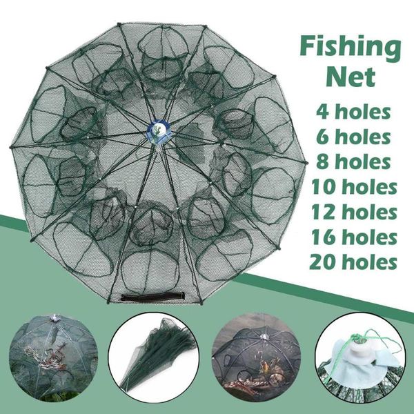 fishing accessories tank trap cage net 4-20 hole automatic shrimp nylon folding crab catcher casting crayfish
fishing accessories tank trap cage net 4-20 hole automatic shrimp nylon folding crab catcher casting crayfish
