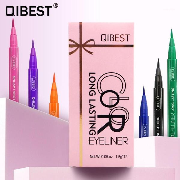 qibes 12 color/set eyeliner liner liquid pencil waterproof colorful long lasting eye color professional makeup1
qibes 12 color/set eyeliner liner liquid pencil waterproof colorful long lasting eye color professional makeup1