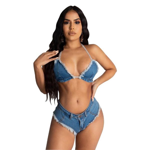 women's swimwear women bikini suit jeans black/blue sportswear tassels bandage wire backless fashion beach casual vacation 2 piece, White;black
women's swimwear women bikini suit jeans black/blue sportswear tassels bandage wire backless fashion beach casual vacation 2 piece, White;black