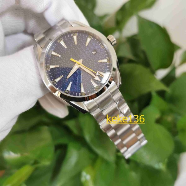 elling men's watch 41.5mm aqua terra 150m blue stainless steel asia transparent mechanical automatic mens watches men luminescent wrist, Slivery;brown
elling men's watch 41.5mm aqua terra 150m blue stainless steel asia transparent mechanical automatic mens watches men luminescent wrist, Slivery;brown