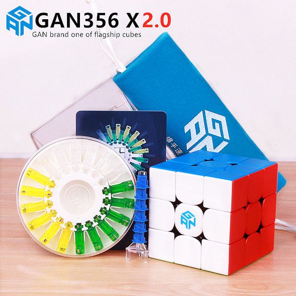 GAN 356 X 2.0 Magnetic Magic Speed GAN Cube Stickerless GAN356 X Professional Magnets Puzzle Cubes GAN356X 2.0
GAN 356 X 2.0 Magnetic Magic Speed GAN Cube Stickerless GAN356 X Professional Magnets Puzzle Cubes GAN356X 2.0