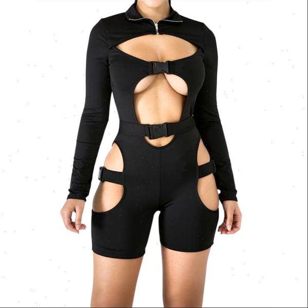 novelty bandage club hollow womens romper out long sleeve skinny shorts bodysuit 8075, Black;white
novelty bandage club hollow womens romper out long sleeve skinny shorts bodysuit 8075, Black;white