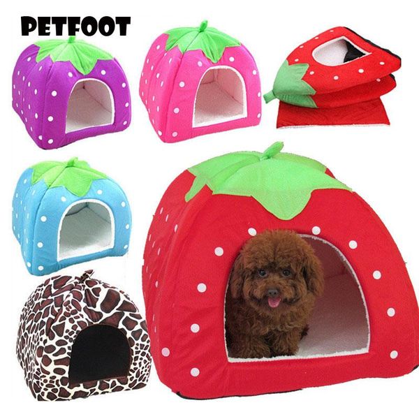 pet dog cat house kennel tent fashion cute strawberry puppy winter warm bed cave nest for products kennels & pens
pet dog cat house kennel tent fashion cute strawberry puppy winter warm bed cave nest for products kennels & pens