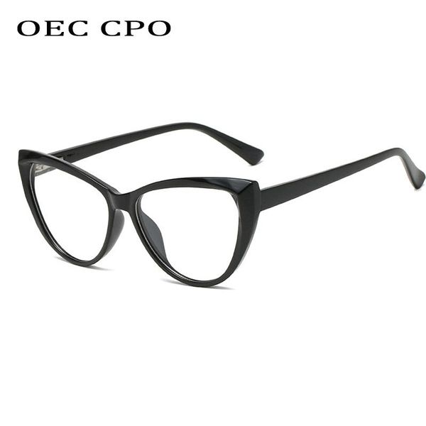 fashion sunglasses frames vintage transparent glasses frame women cat eye retro plastic clear eyeglasses female optical eyewear o665, Black
fashion sunglasses frames vintage transparent glasses frame women cat eye retro plastic clear eyeglasses female optical eyewear o665, Black