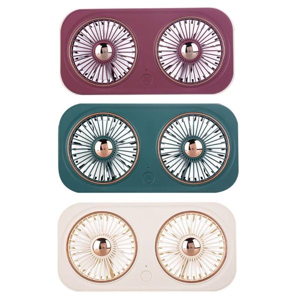electric fans dual-head desk fan mini personal portable 3 speeds 360° adjustable powerful airflow rechargeable battery operate
electric fans dual-head desk fan mini personal portable 3 speeds 360° adjustable powerful airflow rechargeable battery operate