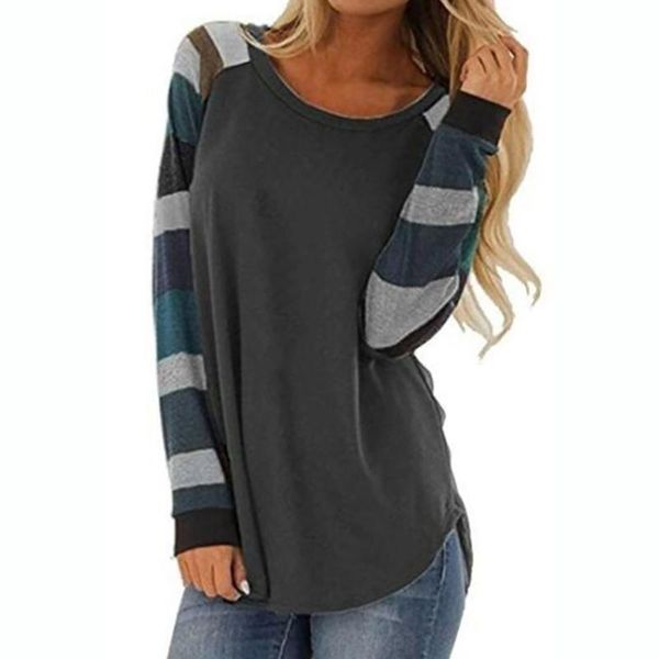 women's t-shirt t-shirts fashion design spring women stripe casual t shirt ladies loose long sleeve camiseta feminina, White
women's t-shirt t-shirts fashion design spring women stripe casual t shirt ladies loose long sleeve camiseta feminina, White