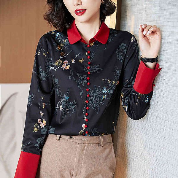 korean silk shirts for women long sleeve satin print woman plus size blusas mujer de moda 210427, White
korean silk shirts for women long sleeve satin print woman plus size blusas mujer de moda 210427, White