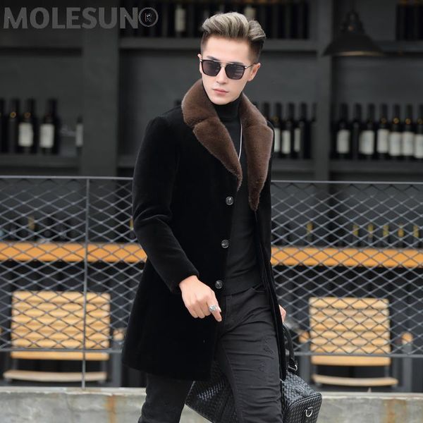 men's leather & faux akoosun men clothing down jacket winter coat genuine collar clothes 80% white duck jackets ropa lxr806, Black
men's leather & faux akoosun men clothing down jacket winter coat genuine collar clothes 80% white duck jackets ropa lxr806, Black
