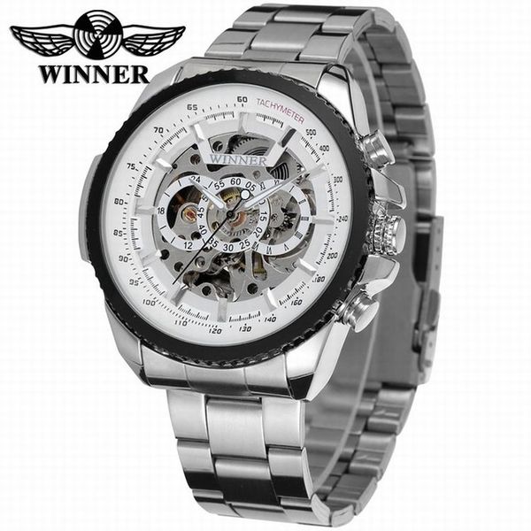 winner men casual automatic mechanical watch mens stainless steel band business clock fashion design dial relogio masculino 210517, Slivery;brown
winner men casual automatic mechanical watch mens stainless steel band business clock fashion design dial relogio masculino 210517, Slivery;brown