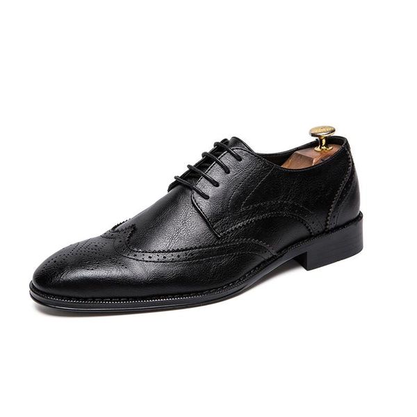 dress shoes derbi business men black genuine leather mens wedding large size lacing formal shoe man
dress shoes derbi business men black genuine leather mens wedding large size lacing formal shoe man