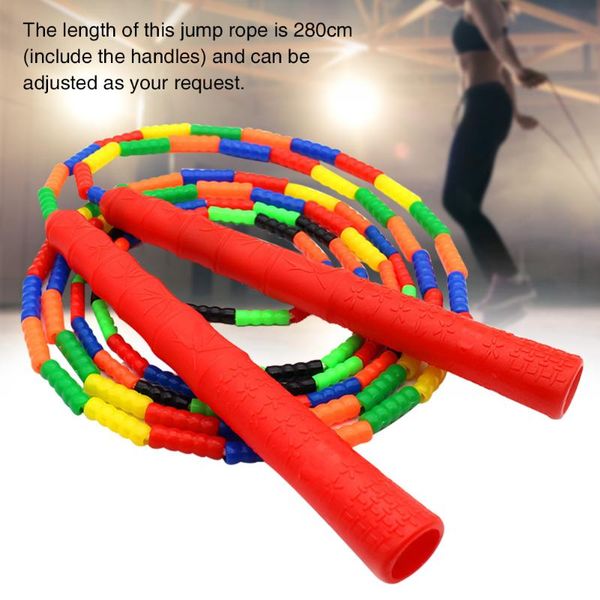 jump ropes 280cm soft beaded rope workout weight loss tpu indoor outdoor home adjustable sports kids fitness segmented non slip
jump ropes 280cm soft beaded rope workout weight loss tpu indoor outdoor home adjustable sports kids fitness segmented non slip