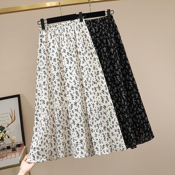 spring prairie floral printed womens skirts a line long pleated retro calf, Black
spring prairie floral printed womens skirts a line long pleated retro calf, Black