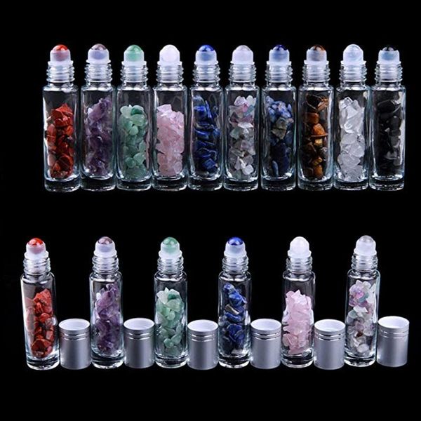 storage bottles & jars 10pcs crystal oil roller glass container tubes roll bottle essential 10ml gemstone tube for
storage bottles & jars 10pcs crystal oil roller glass container tubes roll bottle essential 10ml gemstone tube for