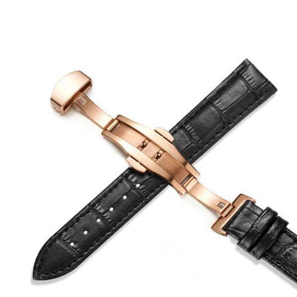 watch bands leather strap 18-24mm universal butterfly rose gold stainless steel buckle 22mm adjustable replacement, Black;brown
watch bands leather strap 18-24mm universal butterfly rose gold stainless steel buckle 22mm adjustable replacement, Black;brown