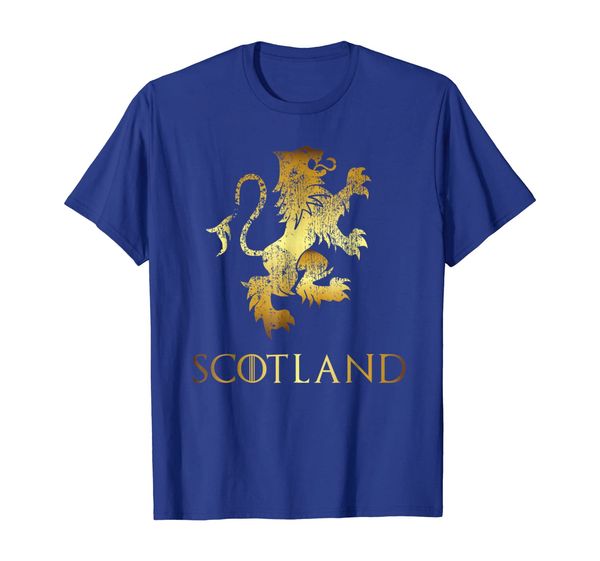 funny scotland lion rampant t-shirt scottish kilts gift tee, White;black