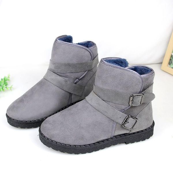 boots winter women snow plus velvet warm suede soft bottom non-slip ladies flat ankle, Black
boots winter women snow plus velvet warm suede soft bottom non-slip ladies flat ankle, Black