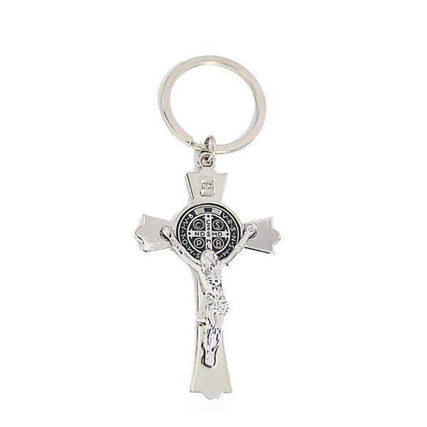 keychains men's metal jesus cross keychain christian religion crucifix key chains car pendant ring charm, Silver
keychains men's metal jesus cross keychain christian religion crucifix key chains car pendant ring charm, Silver