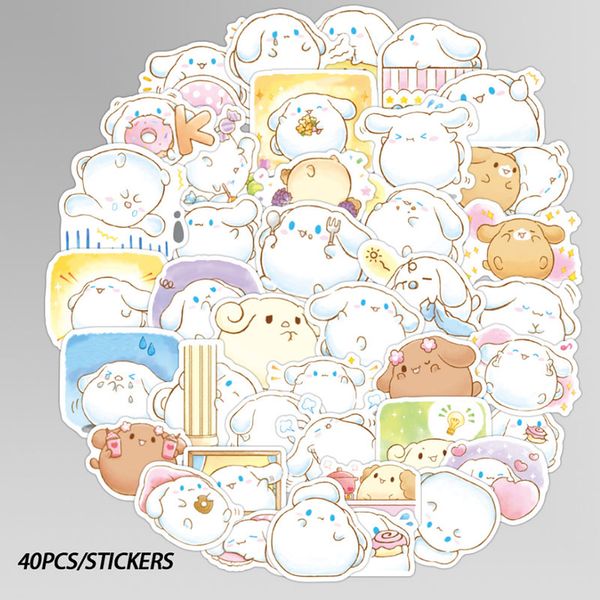40pcs cute big-eared dog graffiti waterproof skateboard travel suitcase phone lapluggage stickers cute kids girl toys
40pcs cute big-eared dog graffiti waterproof skateboard travel suitcase phone lapluggage stickers cute kids girl toys