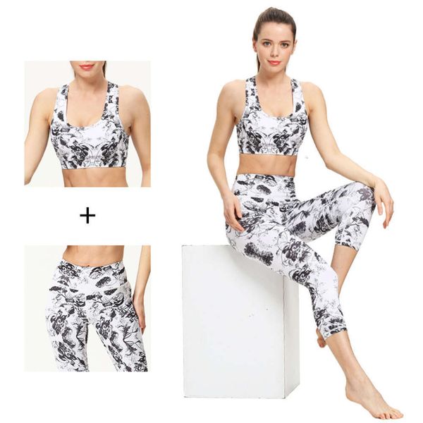 women's tracksuits tracksuitsprint women's capri yoga pants two piece fitness bra sports suit 6djo, Gray
women's tracksuits tracksuitsprint women's capri yoga pants two piece fitness bra sports suit 6djo, Gray