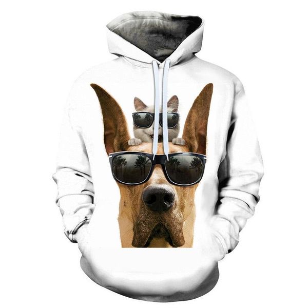 men's hoodies & sweatshirts 3d printing casual sweatshirt interesting pet dog spring and autumn women's street style pullover, Black
men's hoodies & sweatshirts 3d printing casual sweatshirt interesting pet dog spring and autumn women's street style pullover, Black