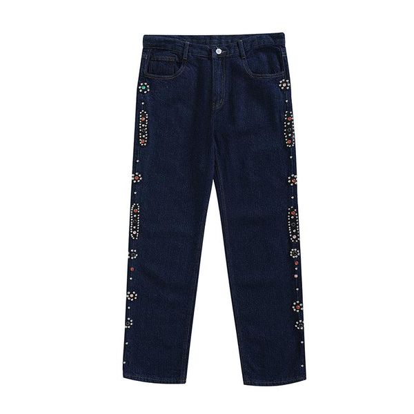 men's jeans rhinestone decorate straight casual blue mens washed pocekts high street retro loose denim trousers couple jean pant
men's jeans rhinestone decorate straight casual blue mens washed pocekts high street retro loose denim trousers couple jean pant