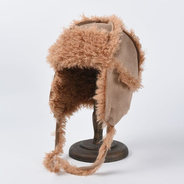 hat female autumn and winter new cute age reducing double face lei feng northeast outdoor imitation sheep curly warm ear protection hat, Blue;gray
hat female autumn and winter new cute age reducing double face lei feng northeast outdoor imitation sheep curly warm ear protection hat, Blue;gray