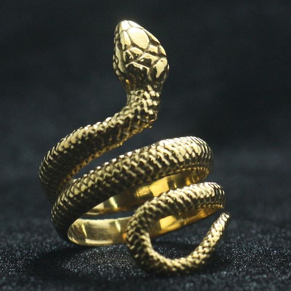 316l stainless steel snake ring cluster rings, Golden;silver
316l stainless steel snake ring cluster rings, Golden;silver