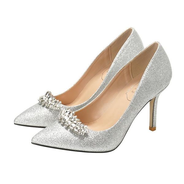 dress shoes 2021 women luxury rhinestone 7cm 9cm higher heels bride pumps silver wedding party, Black
dress shoes 2021 women luxury rhinestone 7cm 9cm higher heels bride pumps silver wedding party, Black