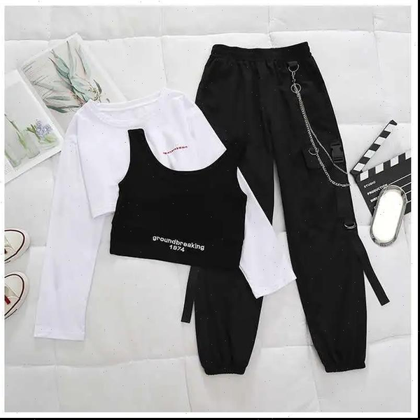 sports casual suit loose harem women tracksuits pants high waist slim short long sleeve t shirt vintage punk jersey streetwear, Gray
sports casual suit loose harem women tracksuits pants high waist slim short long sleeve t shirt vintage punk jersey streetwear, Gray
