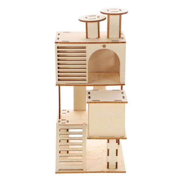 small animal supplies hamster playground wooden slide pet nest house habitat playing
small animal supplies hamster playground wooden slide pet nest house habitat playing