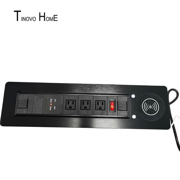 smart power plugs office meeting table socket / electric rotary 3-digit us with wireless qi charging all aluminum panel
smart power plugs office meeting table socket / electric rotary 3-digit us with wireless qi charging all aluminum panel