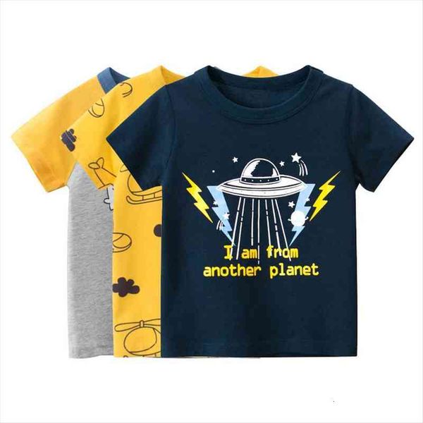 summer baby boys t shirts kid cartoon plane space ufo astronaut print short sleeve shirt cotton tees clothes, Blue
summer baby boys t shirts kid cartoon plane space ufo astronaut print short sleeve shirt cotton tees clothes, Blue
