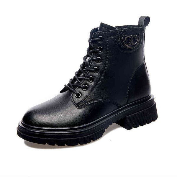 leather trendy martin boots women's autumn 2021 thick heel black thin british style side zipper short
leather trendy martin boots women's autumn 2021 thick heel black thin british style side zipper short